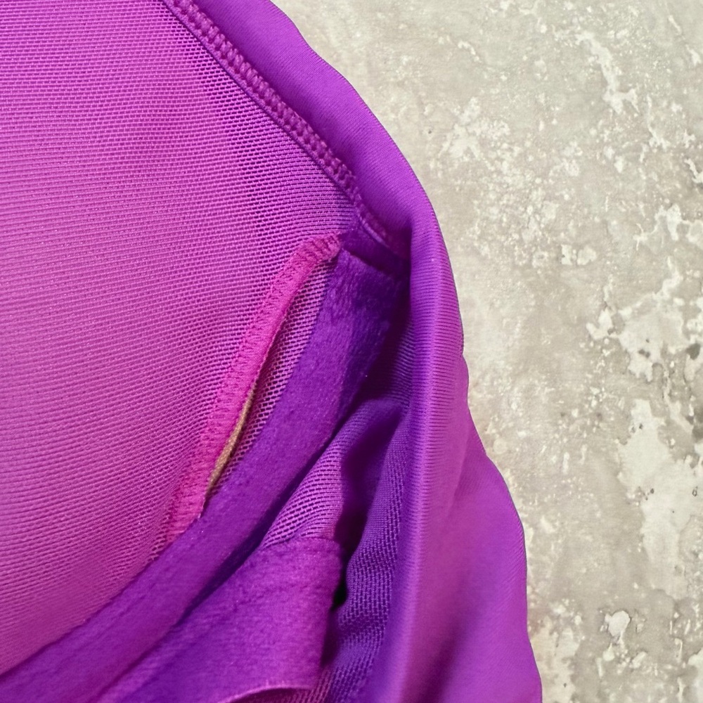 Purple Women's Tankini Swim Set - Classic Two-Piece - Picture 7 of 8